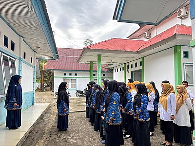 Apel Pagi Puskesmas Panianjauan. Senin 17 Nofember 2025 - foto 2