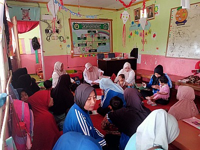 Posyandu dan kelas balita jorong Pandan Tinggi - foto 1
