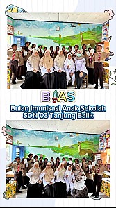 BIAS (Bulan Imunisasi Anak Sekolah ) SDN 03 Tanjung Balik - foto 5
